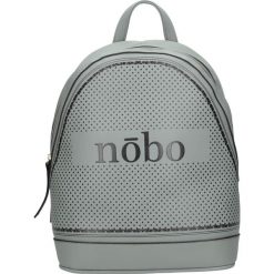 PLECAK NOBO - NBAG-I3940-C019 - szary - Plecak. Szare plecaki damskie Nobo, bez wzorów. W wyprzedaży za 149,40 zł.