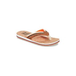 Japonki Superdry ROLLER FLIP FLOP. Pomarańczowe klapki męskie Superdry, bez wzorów. Za 143,20 zł.