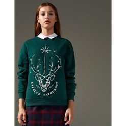 Bluza Harry Potter - Khaki. Brązowe bluzy damskie marki House, l. Za 79,99 zł.