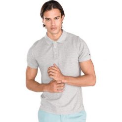 Tommy Hilfiger Polo Koszulka Szary. Szare podkoszulki męskie TOMMY HILFIGER, s, z haftami, z bawełny, polo, bez rękawów. Za 464,95 zł.