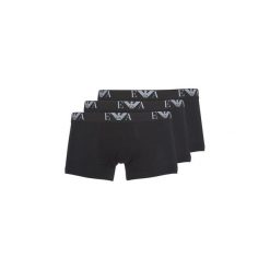 Bokserki Emporio Armani CC715-111357-21320. Czarne bokserki męskie Emporio Armani, bez wzorów. Za 189,00 zł.