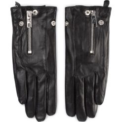 Rękawiczki KARL LAGERFELD - 96KW3604 Black 999. Czarne rękawiczki damskie KARL LAGERFELD, bez wzorów, ze skóry. Za 579,00 zł.