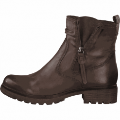 Tamaris botki damskie 25453 39 ciemnobrązowe. Pomarańczowe botki damskie Tamaris. W wyprzedaży za 299,00 zł.