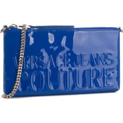 Torebka VERSACE JEANS COUTURE - E3VUBPO5 71279 285. Niebieskie torebki klasyczne damskie Versace Jeans Couture, z aplikacjami, z jeansu, wizytowe, zdobione, bez dodatków. Za 369,00 zł.