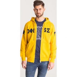 Żółta bluza Diesel S-Cannery - Żółty. Żółte bluzy męskie Diesel, s, z aplikacjami, z weluru, sportowe, z kapturem. Za 407,50 zł.