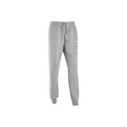 Spodnie slim Gym & Pilates 3S damskie. Szare spodnie damskie Adidas, s, bez wzorów, z bawełny. Za 199,99 zł.