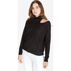 Liu Jo Sweter Czarny. Czarne bluzy damskie Liu Jo, xs, bez wzorów, z poliesteru, bez rękawów, bez kaptura. Za 686,95 zł.
