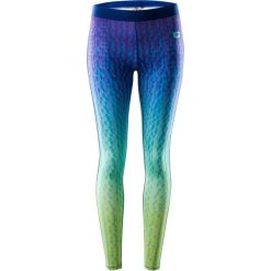 Legginsy sportowe damskie: IQ Damskie legginsy Eirene II WMNS Biscay Green Tinting r. S
