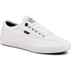 Tenisówki SCOTCH & SODA - Parcifal 20839590 Off White S20. Białe półbuty męskie Scotch & Soda, bez wzorów, z materiału, bez zapięcia. W wyprzedaży za 219,00 zł.
