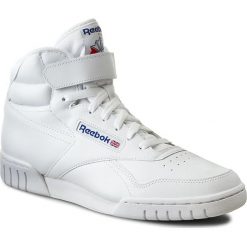 Buty Reebok - Ex-O-Fit Hi 3477 White Int. Białe sneakersy męskie Reebok, na co dzień, bez wzorów, ze skóry ekologicznej, eleganckie, bez zapięcia. W wyprzedaży za 269,00 zł.