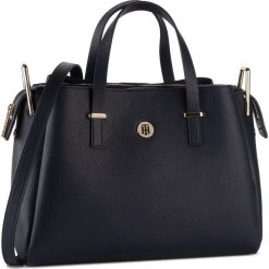 Torebka TOMMY HILFIGER - Th Core Satchel AW0AW06821 413. Niebieskie torebki klasyczne damskie TOMMY HILFIGER, bez wzorów, ze skóry ekologicznej, klasyczne, bez dodatków. Za 749,00 zł.