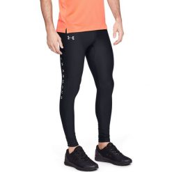 Under Armour Qualifier Legginsy Czarny. Czarne spodnie męskie l, z elastanu. Za 326,95 zł.