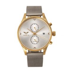 Zegarek Vendetta Zegarek męski ASTORIA SILVER/GOLD VE1027 uniwersalny. Szare zegarki męskie Vendetta. Za 503,10 zł.