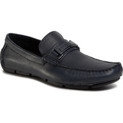 Mokasyny CALVIN KLEIN - Kwinten-Driver B4F4498 Dark Navy. Niebieskie mokasyny męskie Calvin Klein, ze skóry, eleganckie. W wyprzedaży za 379,00 zł.