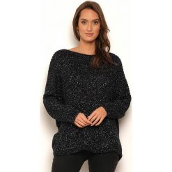 Sweter "Nadine" w kolorze granatowym. Niebieskie swetry damskie Manoukian, s. W wyprzedaży za 109,95 zł.
