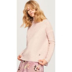 Sweter z golfem - Różowy. Czerwone golfy damskie marki Reserved, l. Za 99,99 zł.