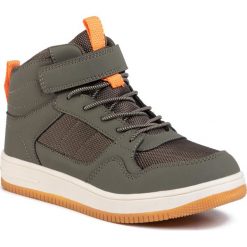 Sneakersy SPRANDI - CP40-9633Z(IV)CH Khaki. Zielone trampki chłopięce Sprandi, bez wzorów, ze skóry ekologicznej, na rzepy. Za 99,99 zł.