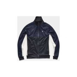 Bluzy G-Star Raw D12886 A650 ORE TRACKTOP. Niebieskie bluzy męskie G-Star RAW, s, bez wzorów, retro, bez kołnierzyka, bez rękawów, bez kaptura. Za 337,92 zł.