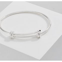 Bransoletki damskie: Pilgrim BRACELET TRINITY Bransoletka silvercoloured