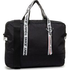 Torba na laptopa Tommy Jeans Tjm Logo Tape Computer Bag Nylon AM0AM05535. Czarne torby na laptopa Tommy Jeans, bez wzorów, z jeansu. W wyprzedaży za 269,00 zł.