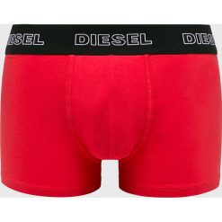 Diesel - Bokserki (3-pack). Czerwone bokserki męskie marki Diesel, z elastanu. Za 219,90 zł.