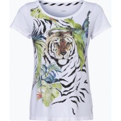 Marc Cain Sports - T-shirt damski, czarny. Czarne t-shirty damskie marki Marc Cain Sports, z nadrukiem. Za 229,95 zł.