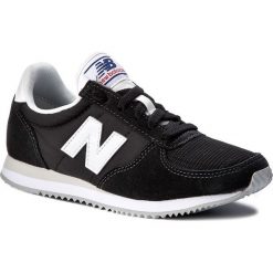 Sneakersy NEW BALANCE - U220BK Czarny. Czarne półbuty damskie New Balance, ze skóry. W wyprzedaży za 209,00 zł.