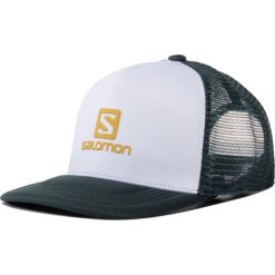 Czapka z daszkiem SALOMON - Summer Logo Cap M LC13167 10 G0 White/Green. Zielone czapki męskie Salomon, bez wzorów, z poliesteru. Za 129,00 zł.