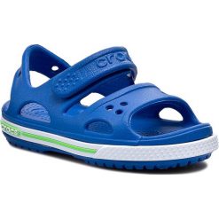 Sandały CROCS - Crocband II Sandal 14854 Niebieski. Niebieskie sandały chłopięce Crocs, z tworzywa sztucznego, bez zapięcia. W wyprzedaży za 99,00 zł.