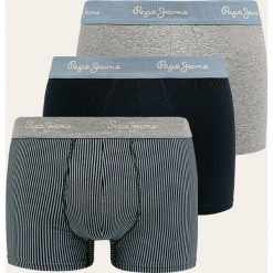 Pepe Jeans - Bokserki Ethan (3-pack). Szare bokserki męskie Pepe Jeans, s, bez wzorów, z elastanu. Za 159,90 zł.