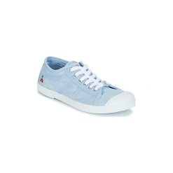 Buty Le Temps des Cerises BASIC 02. Niebieskie trampki i tenisówki damskie Le Temps Des Cerises, bez wzorów, bez zapięcia. Za 119,20 zł.