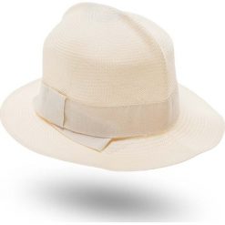 KAPELUSZ RICORDO Weekend Max Mara. Białe kapelusze damskie z materiału. Za 469,00 zł.