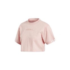 T-shirty z krótkim rękawem adidas Koszulka Coeeze. Różowe koszulki damskie Adidas, bez wzorów, bez kołnierzyka, z krótkim rękawem. Za 64,50 zł.