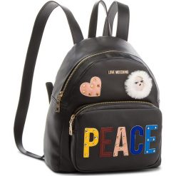 Plecak LOVE MOSCHINO - JC4270PP06KJ0000 Nero. Czarne plecaki damskie Love Moschino, ze skóry ekologicznej. W wyprzedaży za 769,00 zł.