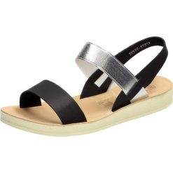 Czarne sandały, buty damskie VINCEZA 13302. Czarne sandały damskie Vinceza, bez wzorów, na wysokim obcasie, na obcasie, bez zapięcia. W wyprzedaży za 59,00 zł.