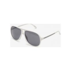 Vans Seek Okulary przeciwsłoneczne Biały. Białe okulary przeciwsłoneczne męskie Vans, z materiału. Za 85,95 zł.