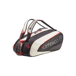 Torba tenis do sportów rakietowych 960 L. Białe torby męskie sportowe ARTENGO, bez wzorów, z poliesteru, sportowe. Za 229,99 zł.