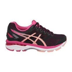 Buty sportowe damskie: Asics Obuwie sportowe damskie GT 2000 4 czarne r. 37.5 (T656N 9076)