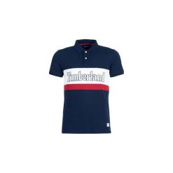 Koszulki polo z krótkim rękawem Timberland SS POLO. Niebieskie koszulki męskie Timberland, s, bez wzorów, polo, z krótkim rękawem, krótkie. Za 329,00 zł.