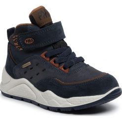 Sneakersy PRIMIGI - GORE-TEX 4389500 S Navy. Niebieskie trampki chłopięce Primigi, bez wzorów, z zamszu, bez zapięcia. Za 369,00 zł.