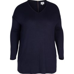 Sweter w kolorze granatowym. Niebieskie swetry klasyczne damskie marki Zizzi. W wyprzedaży za 65,95 zł.