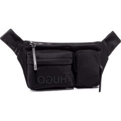 Saszetka nerka HUGO - Record Waist bag 50407497 001. Czarne torby męskie skórzane HUGO, bez wzorów, z materiału, młodzieżowe. Za 549,00 zł.