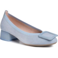Półbuty HISPANITAS - Andros-Vo HV00235 Nube. Niebieskie półbuty damskie Hispanitas, bez wzorów, ze skóry, eleganckie, bez obcasa, na obcasie, bez zapięcia. Za 449,00 zł.