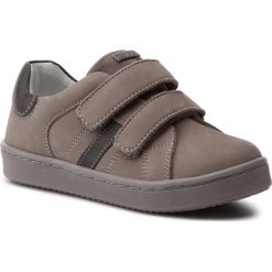 Sneakersy SERGIO BARDI KIDS - SBK-01-01-000029 609. Szare trampki chłopięce Sergio Bardi Kids, bez wzorów, ze skóry, na rzepy. W wyprzedaży za 119,00 zł.