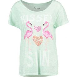 T-shirty damskie: Grace Tshirt z nadrukiem pistazie