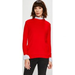 Trendyol - Sweter. Czerwone swetry damskie Trendyol, s, bez wzorów, z dzianiny, z krótkim rękawem, krótkie, bez kaptura. W wyprzedaży za 59,90 zł.
