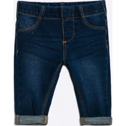 Blukids - Jeansy dziecięce 68-98 cm. Niebieskie jeansy dziewczęce marki Blukids, z bawełny. W wyprzedaży za 39,90 zł.