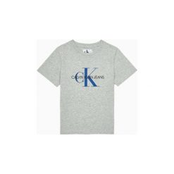 T-shirty z krótkim rękawem Dziecko Calvin Klein Jeans IB0IB00276 MONOGRAM T-SHIRT. Szare t-shirty chłopięce Calvin Klein Jeans, bez wzorów, z jeansu, z krótkim rękawem. Za 152,19 zł.