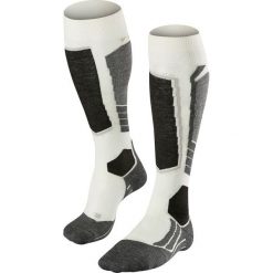 Skarpety FALKE SK2 WOMAN. Czerwone skarpetki damskie Falke, bez wzorów, z wełny. Za 150,00 zł.