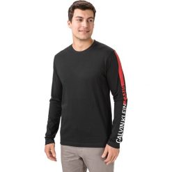 Calvin Klein Koszulka Czarny. Czarne podkoszulki męskie Calvin Klein, l, bez wzorów, z bawełny, bez kołnierzyka. Za 204,95 zł.